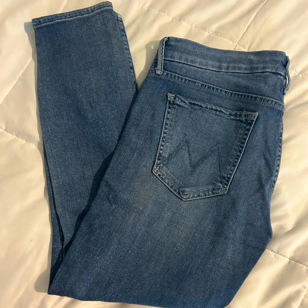 MOTHER The Looker Crop Jeans